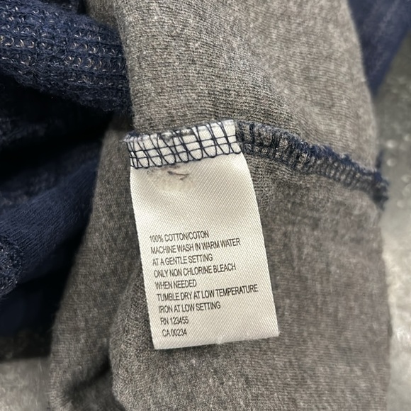 Black Brown 1826 Dark Blue Long Sleeve Tee - Picture 4 of 4